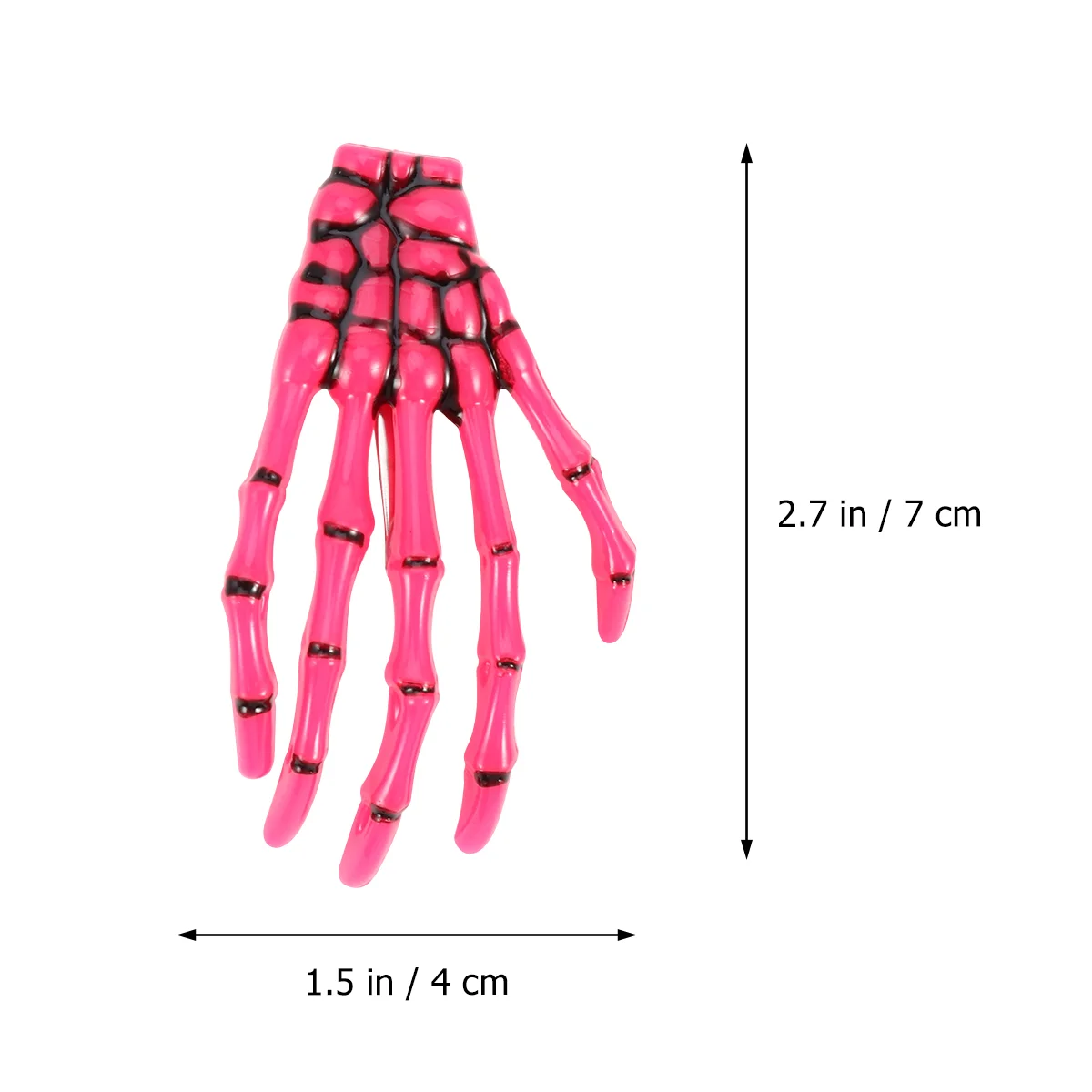 Рисунок 4 - флуоресцентные заколки для вол