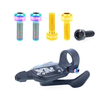 2pcs m514 titanium brake lever bolts for mtb derailleur lever screws fixed brake handle bolt 4 colors bicycle parts