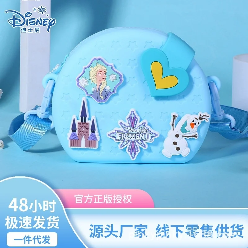 

Детская сумка-ранец Disney для девочек, Снежная принцесса, Микки, мультфильмы «сделай сам», Детская сумка Dongdong