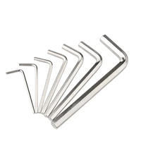 l shaped allen wrench 1pcs carbon steel silver hexagon 0 9mm 2mm 3mm 4mm 5mm 6mm 8mm 10mm repair tool