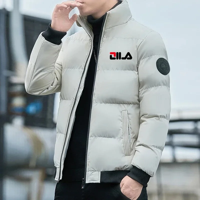 Мужская зимняя куртка размер M - 5XL цвет в ассортименте