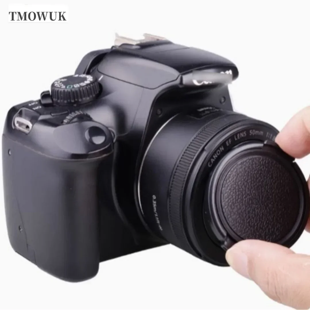 Фото Защитная крышка для объектива камеры SONY A33 A7S A7R4 A7C2 A560 A350 A68 A55V, центральная, с защелкой, 49 мм, 52, 55, 58, 62, 67, 72, 77, 82 №2