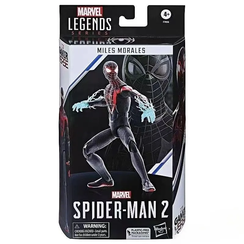 Фото Игровая фигурка Hasbro Spot Marvel Legends Spider-Man Miles, 6 дюймов, коллекционная модель, подарок №2