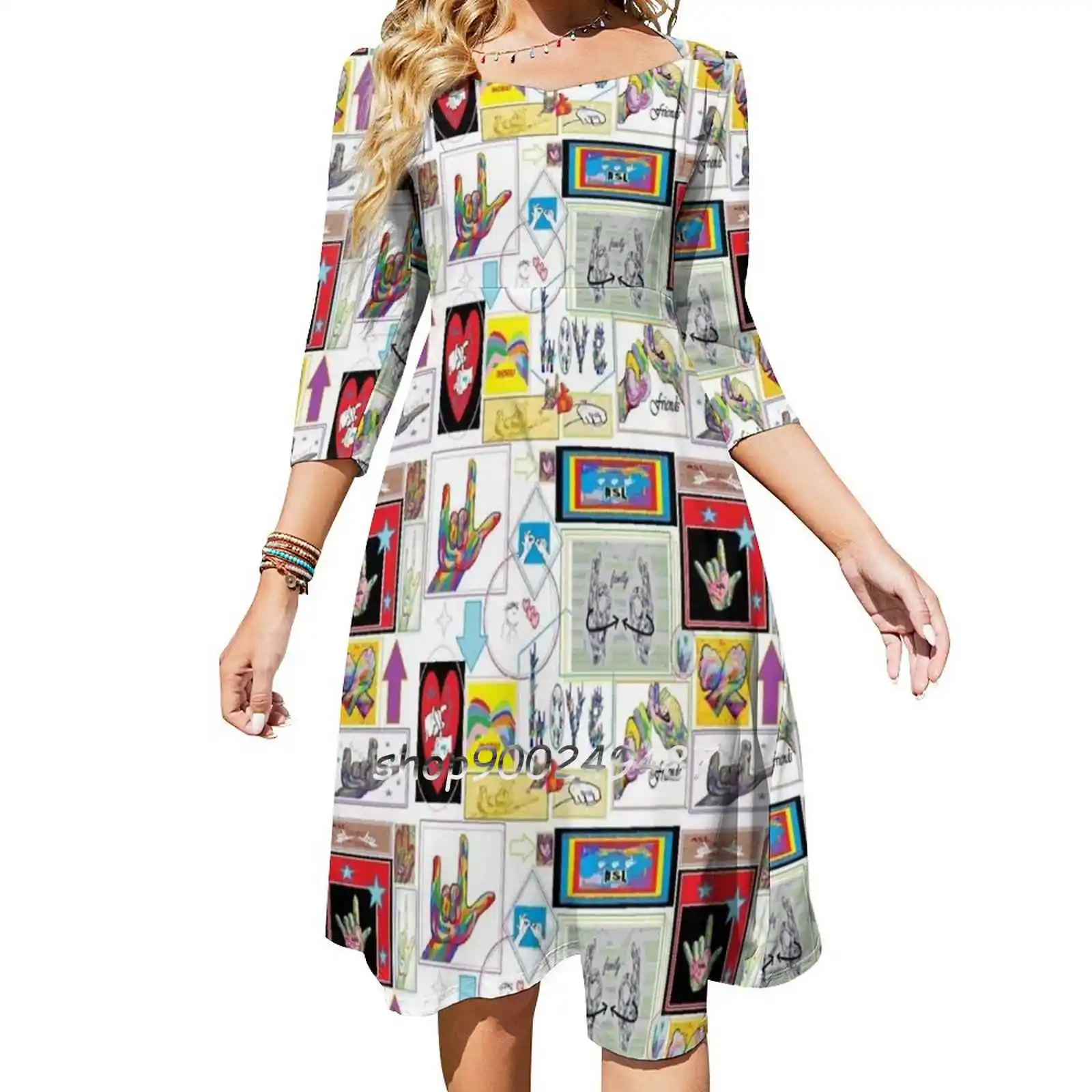 Asl Art Medley Вечерние платья миди сексуальное платье женское милое цельное корейское