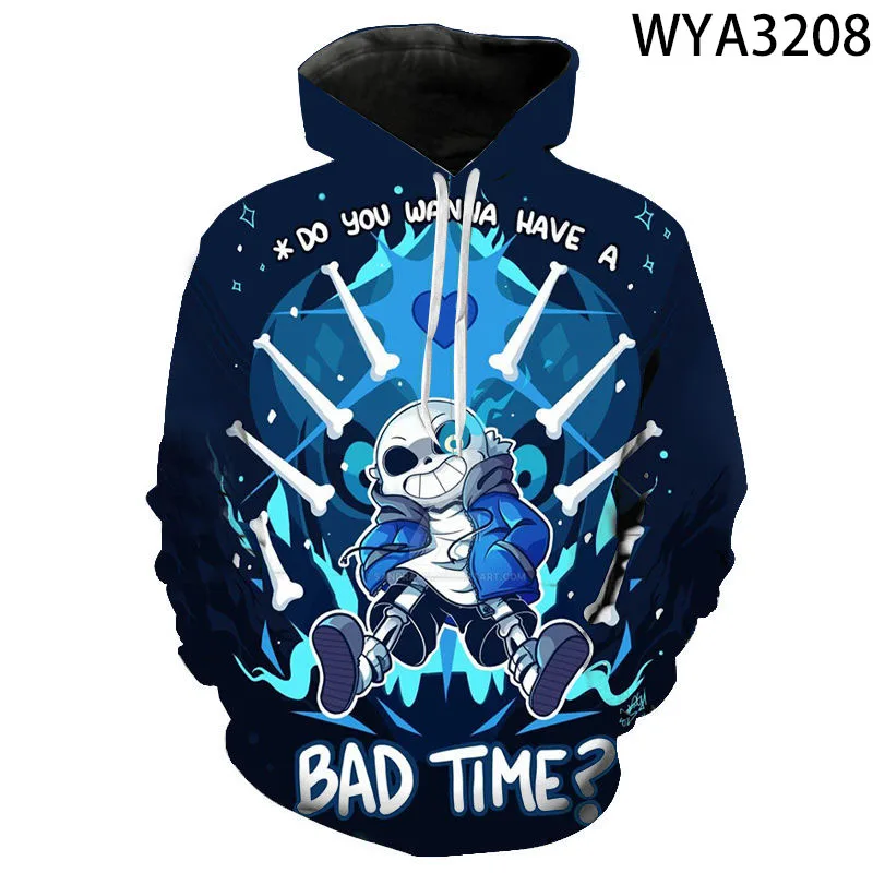 

Fashion Casual Undertale 3D Printed Hoodies Cool Sweatshirts Men Women Children Pullover Long Sleeve Boy Girl Kids Hoody Coat