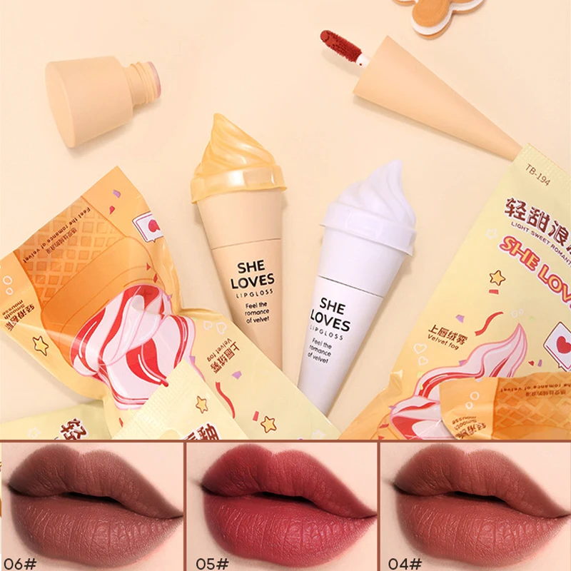 6 цветов охлаждающий летний тинт для губ шелковистая увлажняющая долговечная