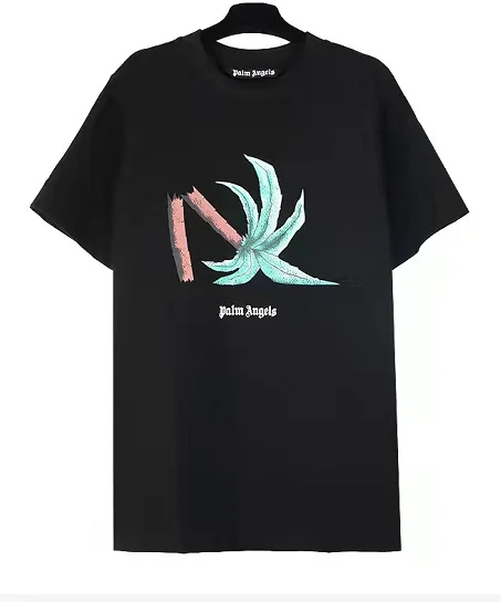 Футболка с коротким рукавом и принтом пальмовые ангелы |