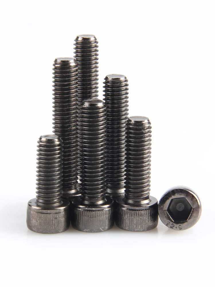 Шестигранный шестигранный болт M2 M2.5 M3 M4 M5 M6 DIN912 5/10 шт