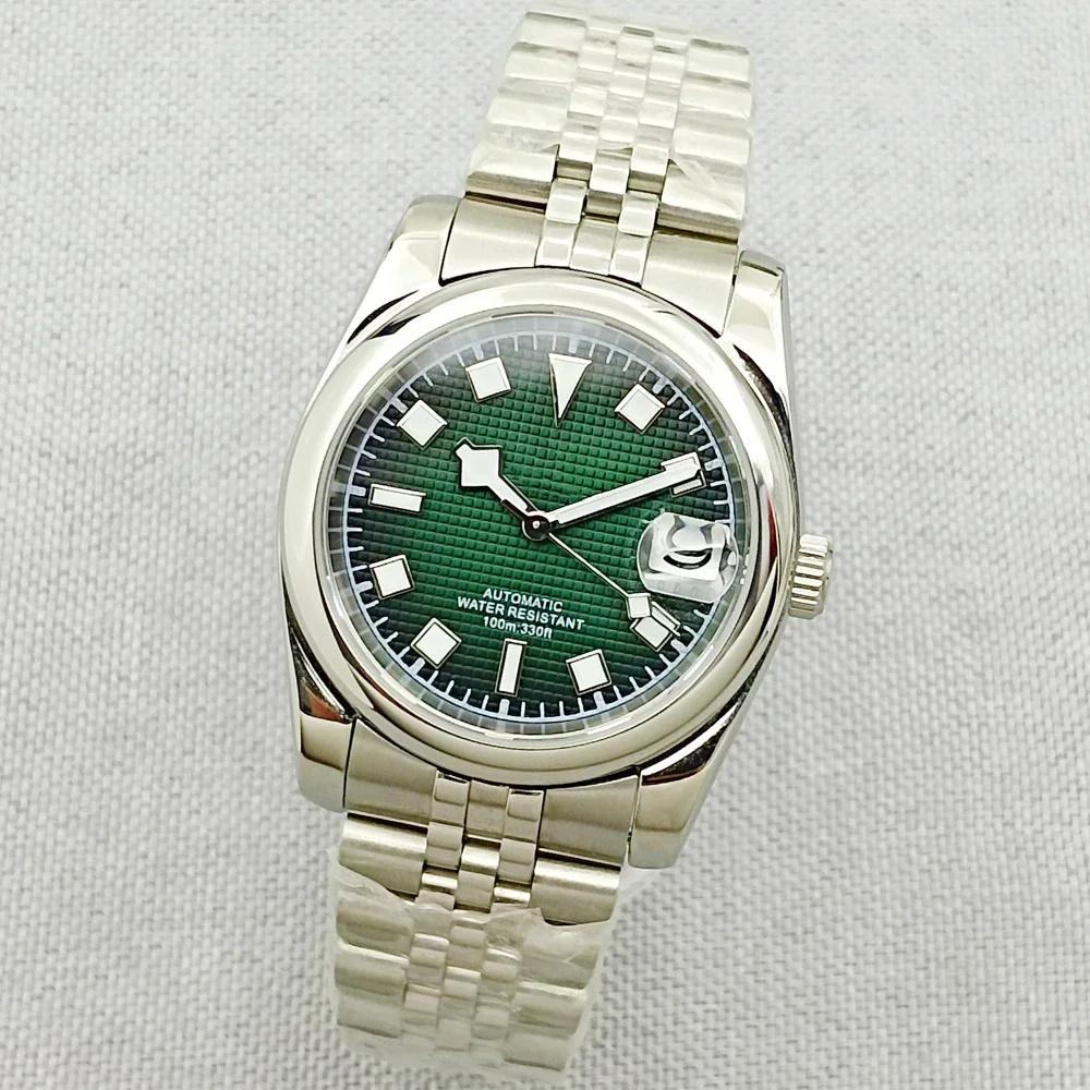 Автоматические механические часы DEBERT 36 мм/39 мм японский механизм NH35 сапфировое