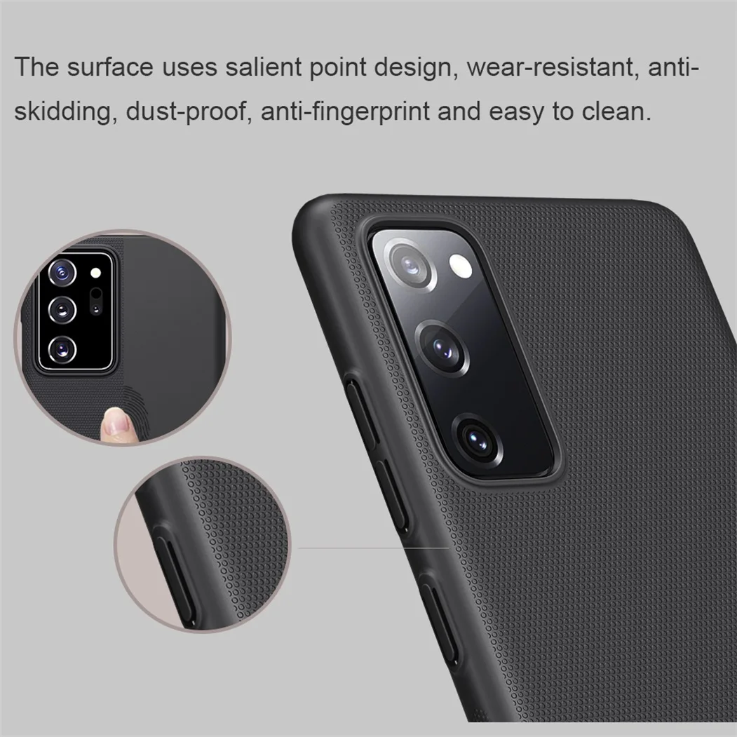 For Samsung Galaxy S20 FE 5G 2022 2020 Case Nillkin Frosted Shield Hard PC Back Cover For Samsung S20 Fan Edition S20 Ultra Plus