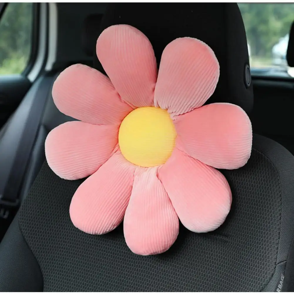 

Car Neck Cushion Durable Smell-less Adjustable Straps Car Headrest Cushion for Relaxed Headrest Pillow Car Neck Pillow