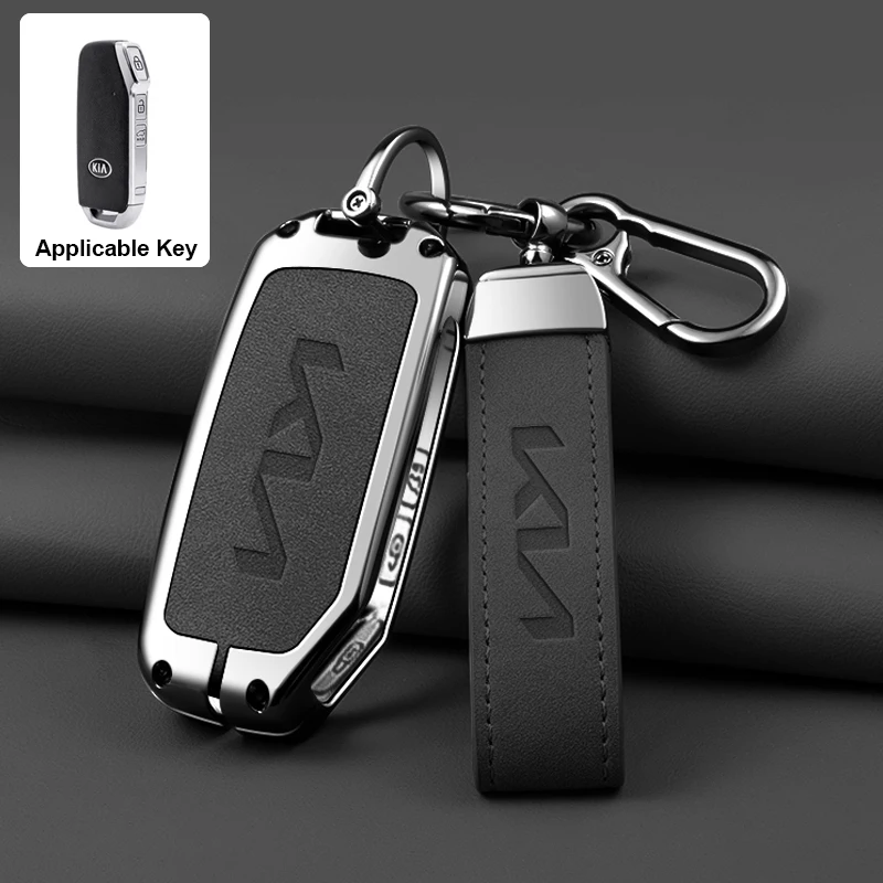 

Чехол для дистанционного ключа из цинкового сплава, чехол-держатель для Kia Sportage 2023 2024, Ray Sorento Soul Telluride Cerato 2020 K5 K8 2022