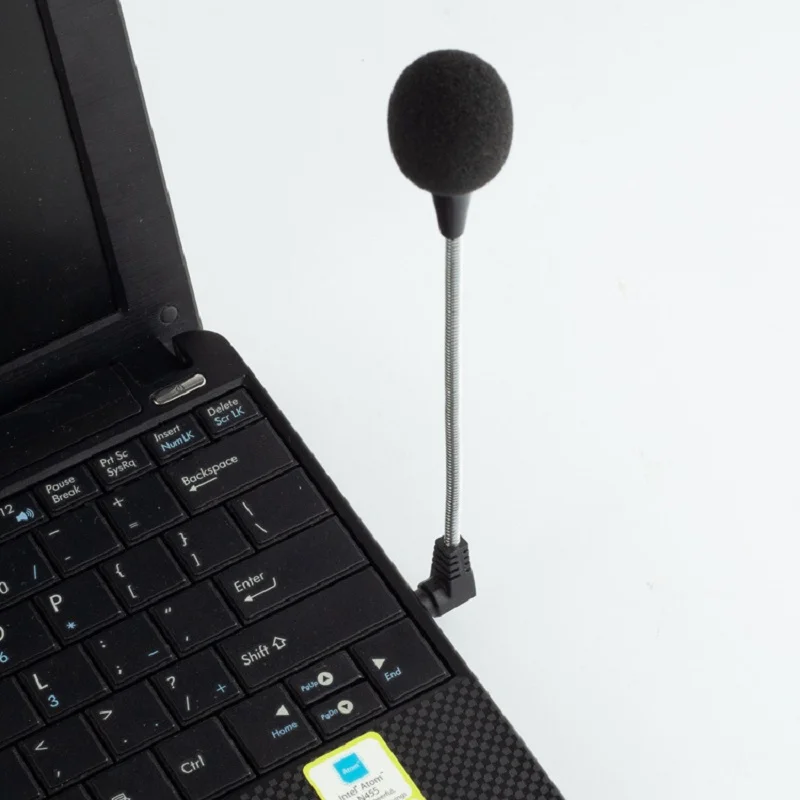 

Mini 3.5mm Jack Flexible Folding Condenser Microphone Mic for Loudspeaker Sound Card PC Computer Laptop
