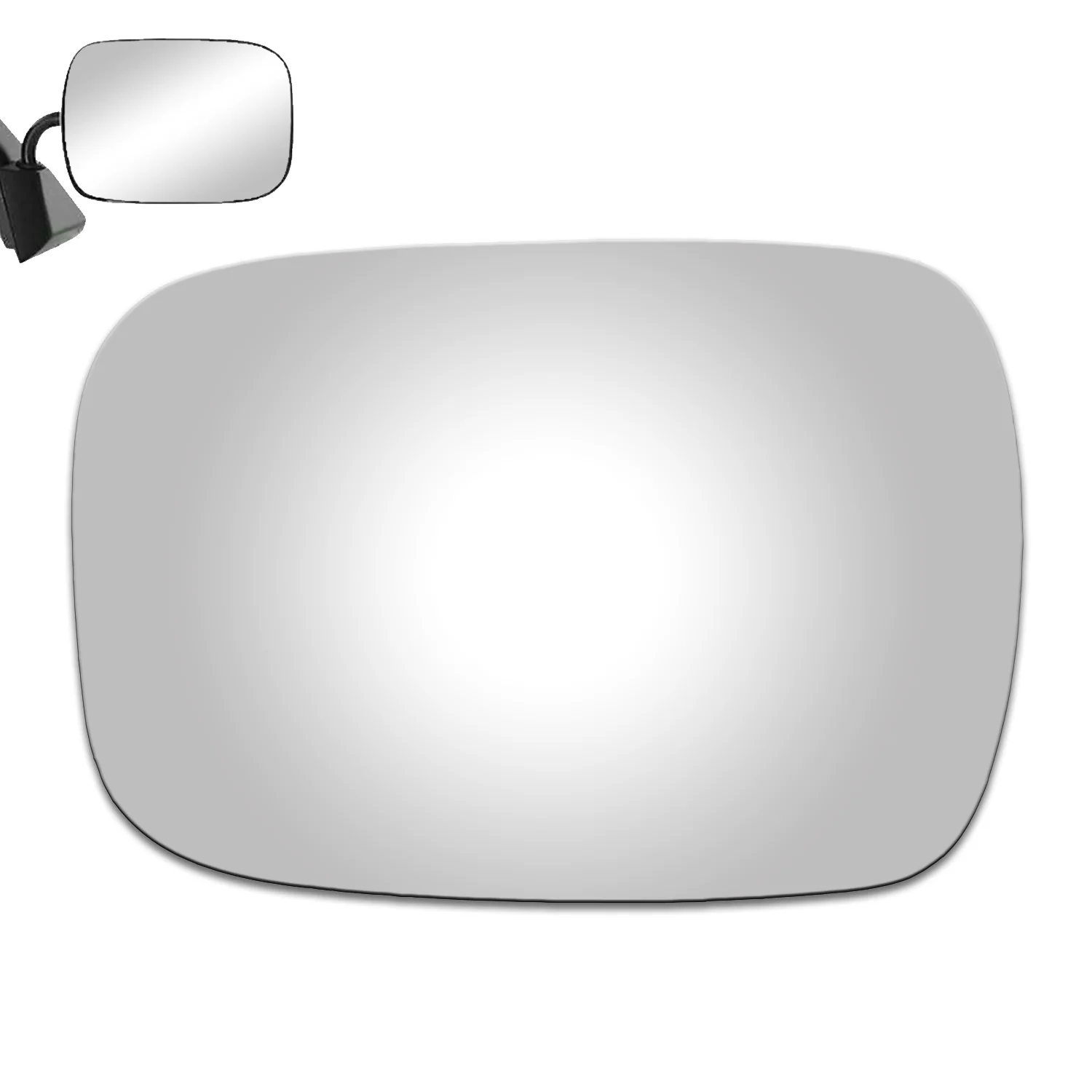 

Mirror Glass Replacement For 1988-1999 Chevy C/K1500 2500 3500 Passenger Right Side RH