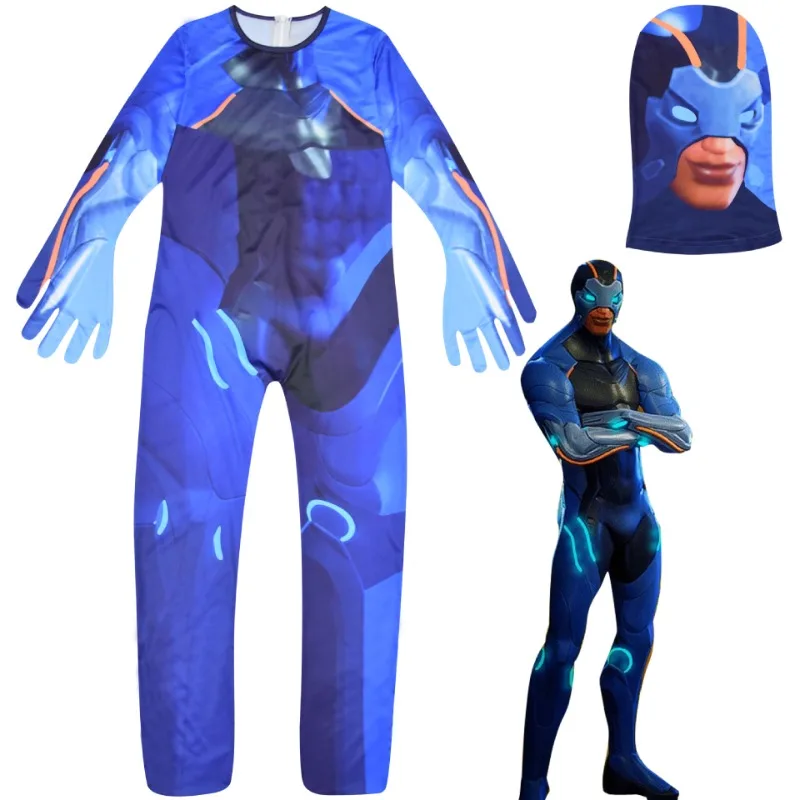 Детское боди для мальчиков и девочек костюм страшного босса на Хэллоуин детская