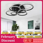 Хрустальная светодиодная Люстра для гостиной, современные люстры с пузырьками, Минималистичная Потолочная люстра, Светильники для внутреннего освещения