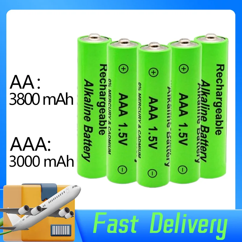 4 шт./комплект AA (1 5 в 3800 мА · ч) AAA 3000