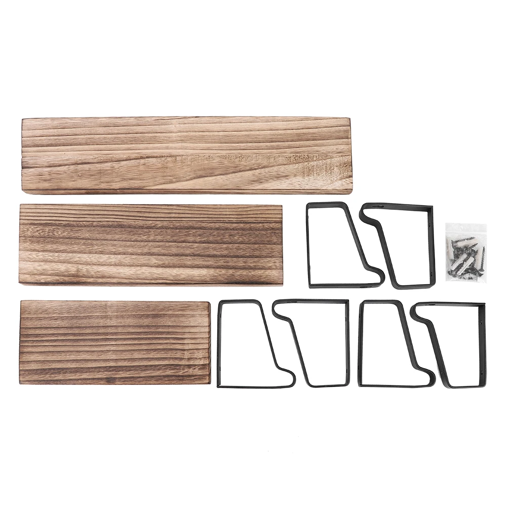 

Wall Display Storage Shelf Rack Decoration for Bathroom Living Room Bedroom Office