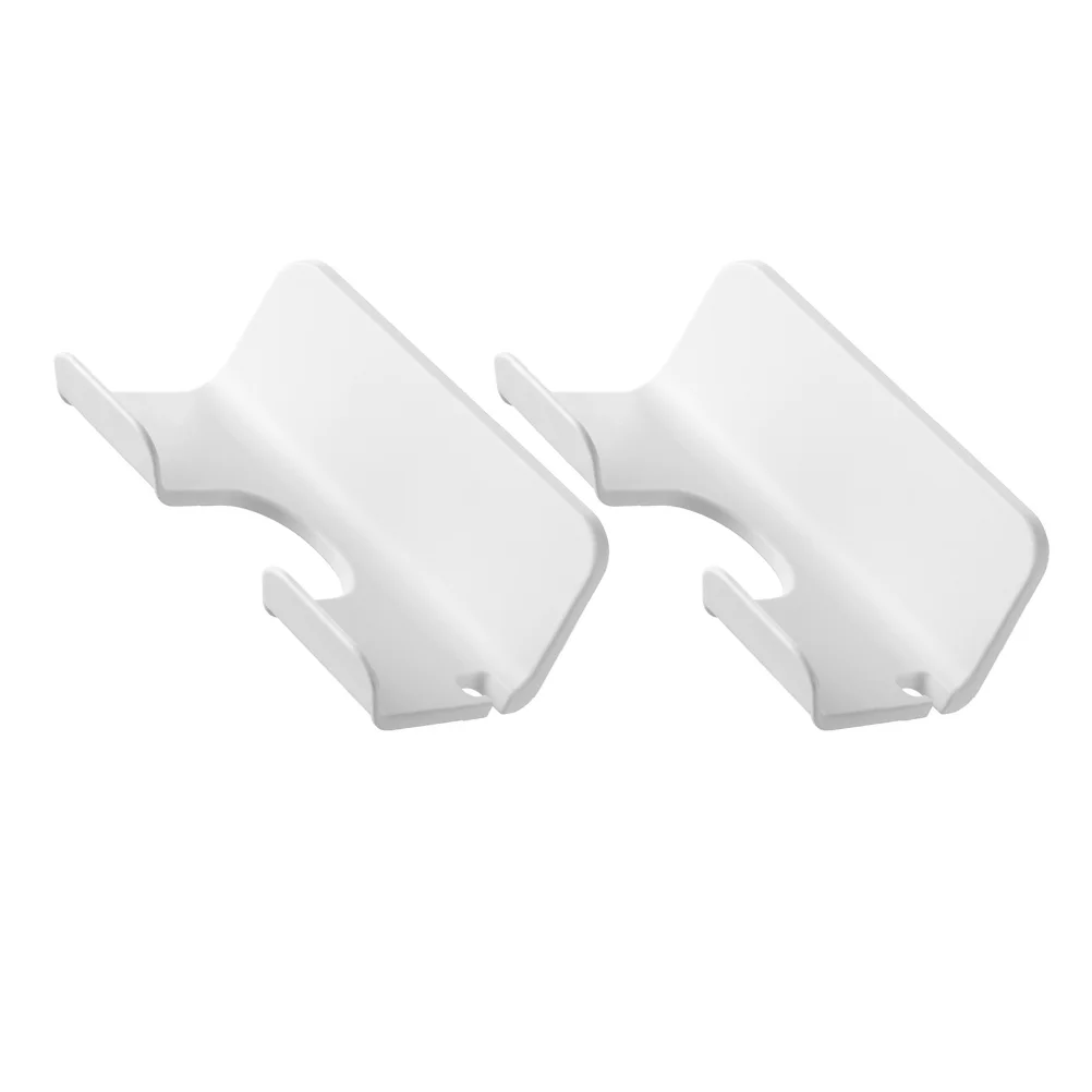 

2pcs Hair Dryer Holder Hair Tool Organizer Adhesive Blow Dryer Rack Accessory