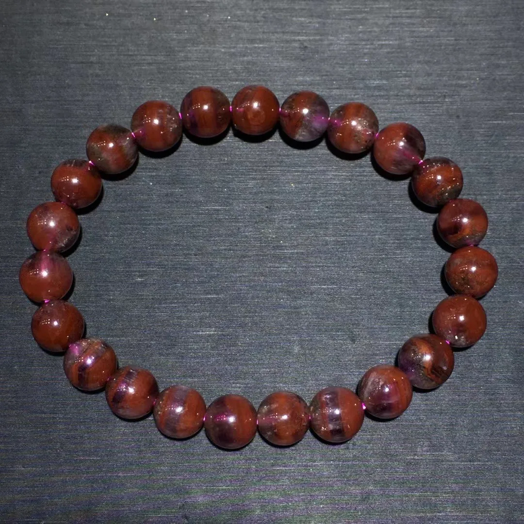 

8mm Natural Auralite 23 Bracelet Jewelry For Women Men Wealth Beauty Gift Reiki Crystal Energy Stone Round Beads Strands AAAAA