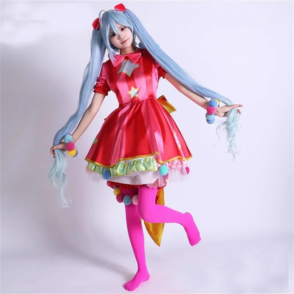 Project Sekai красочные сценические костюмы для косплея Аниме игры наряды на Хэллоуин