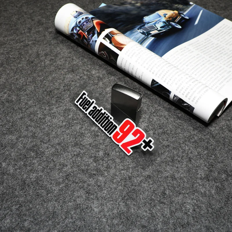 S203 топливное дополнение 92 + 95 98 Светоотражающие фотонаклейки водонепроницаемые