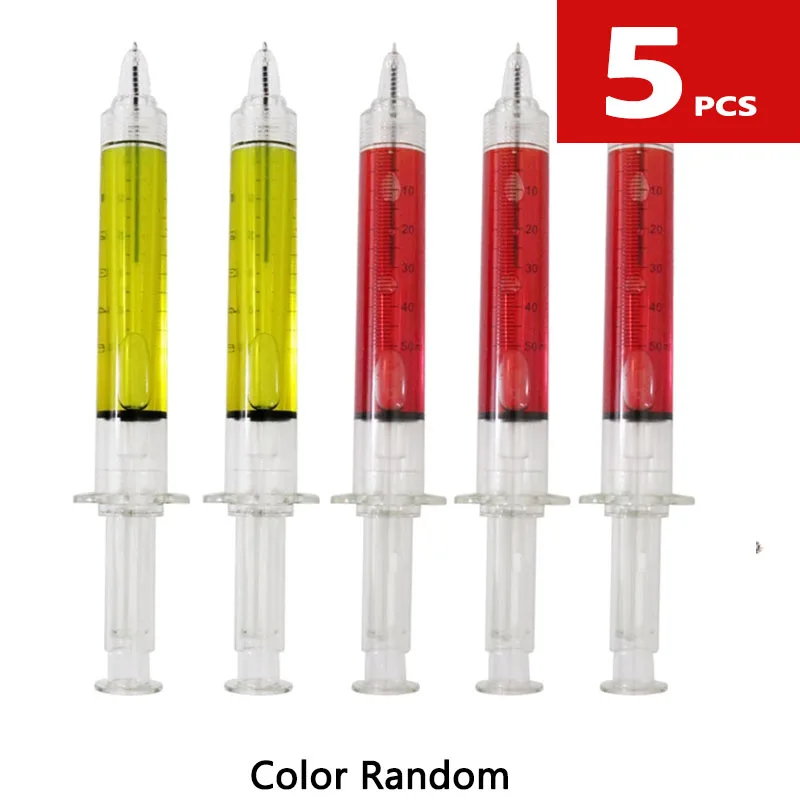 

5 шт./набор, шариковые ручки с черными чернилами