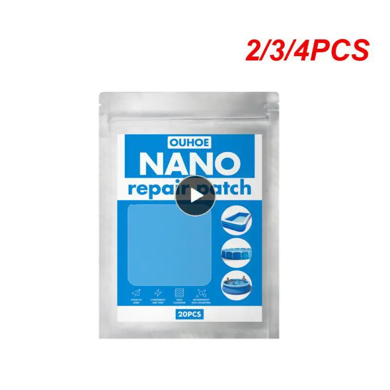 

2/3/4PCS NANO Repair Patches Quick Fix Your Patch for Inflatable Pools, Inflatable Toys, Air Beds, Tent, Raincoat