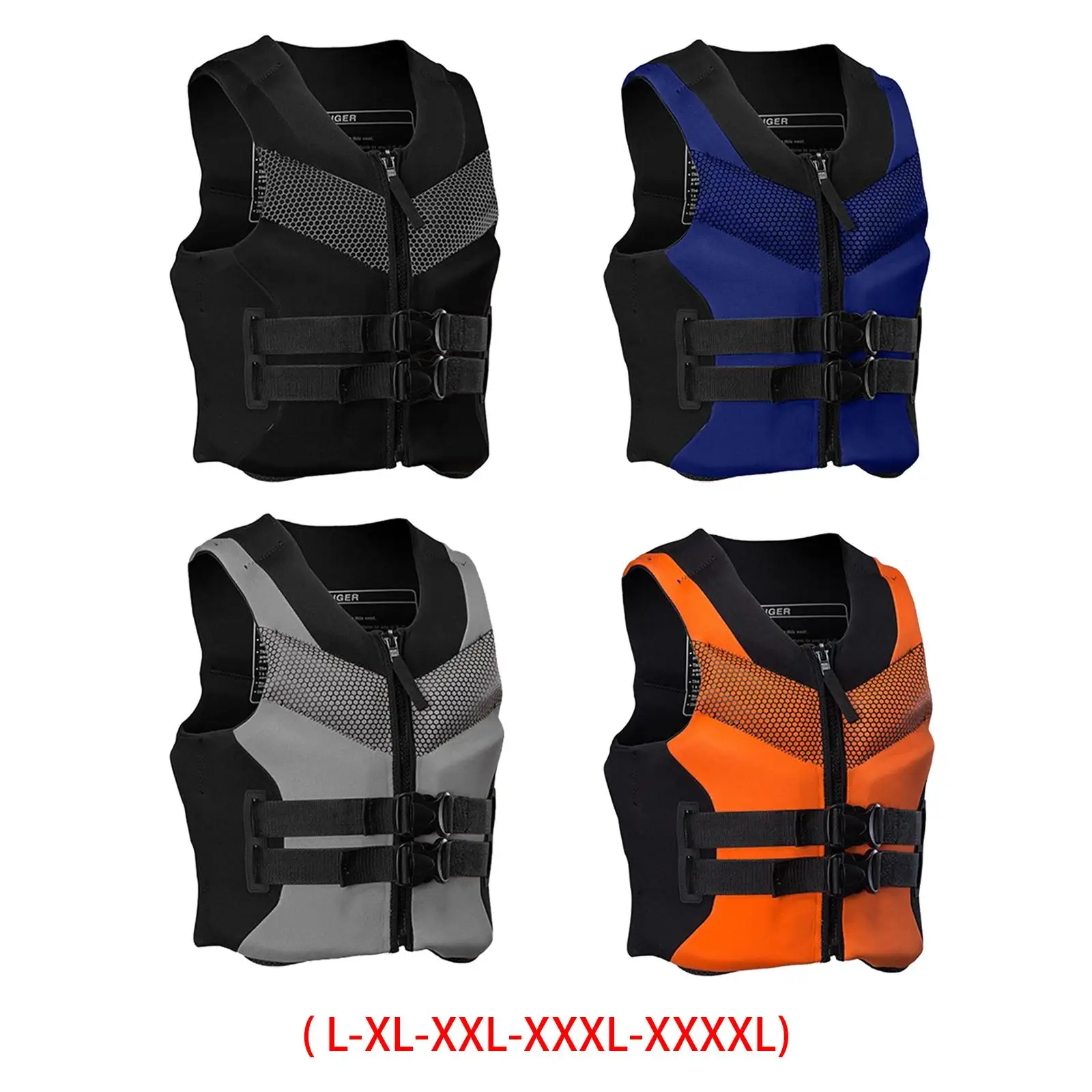 

Neoprene Safety Life Vest Swim Fishing Kayaking Buoyancy Snorkeling Diving