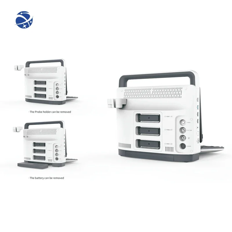 Портативный 2d 3d 4d эхокардиографический портативный цветной допплер-сканер для