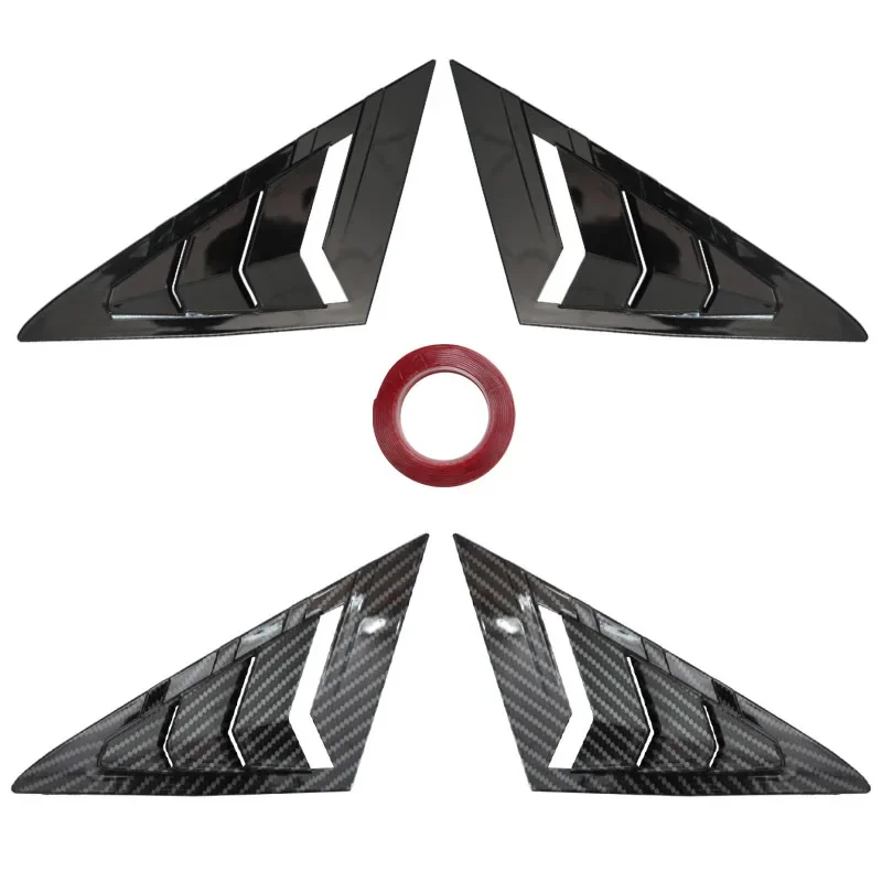 Передние треугольные оконные жалюзи для VW Golf 7 MK7 MK7.5 2013-2019 боковые затворы