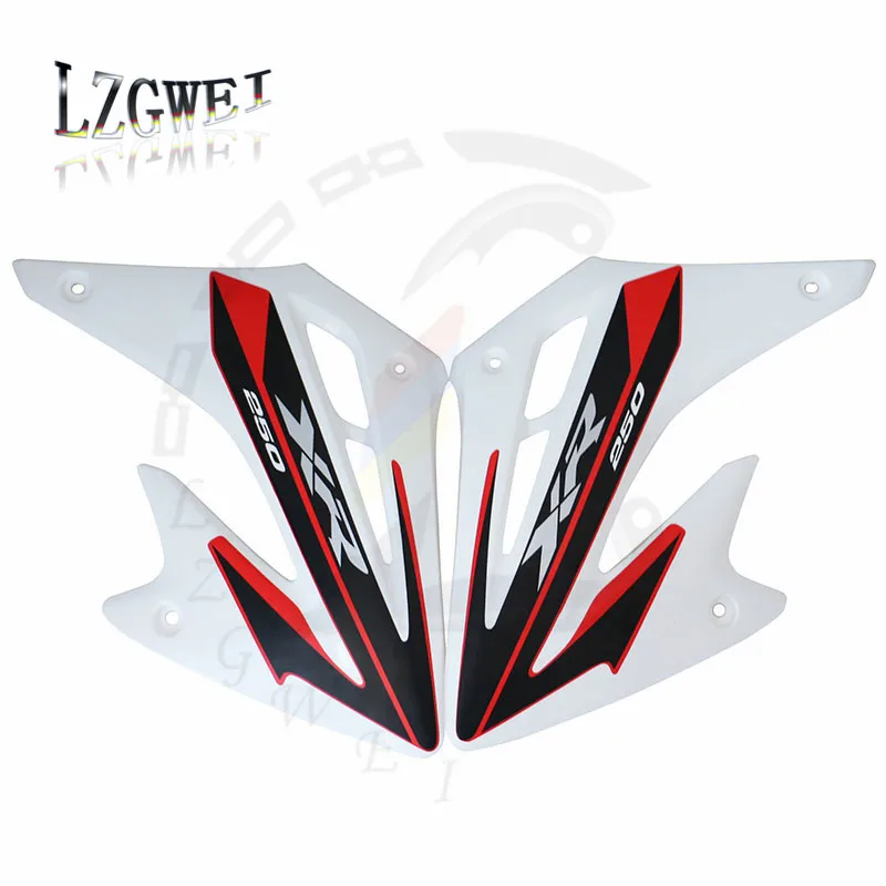 

Передняя боковая крышка мотоцикла для Honda XR250 XR 250, боковая пластина топливного бака, защита обтекателя, наклейки, аксессуары