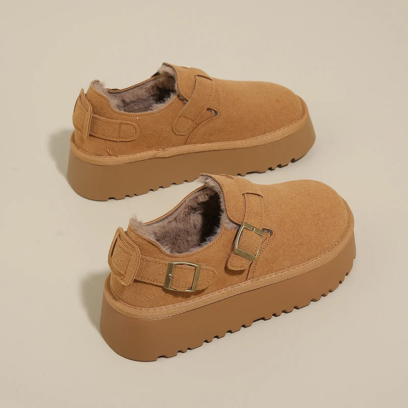 Зимние зимние ботинки женские ботильоны на платформе ультра мини-сапоги