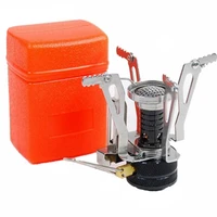 mini camping stoves folding outdoor gas stove portable furnace cooking picnic split stoves camping equipment