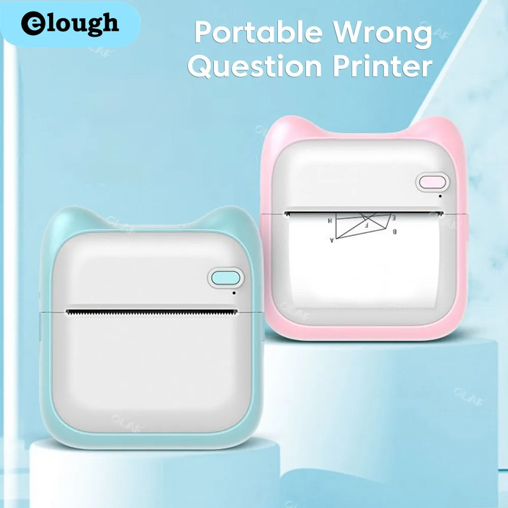 

Мини-термопринтер Elough, с поддержкой Bluetooth, Wi-Fi