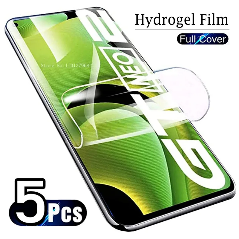 Гидрогелевая пленка для Realme GT Master Neo 5 2T 3T 2 Pro защитная экрана C55 C3 C11 C21Y C25S C25Y C31 C33 C35