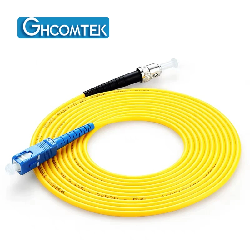 Патч-корд ST/UPC-SC/UPC SM 9/125 мкм G652.D Simplex LSZH 3 0 мм