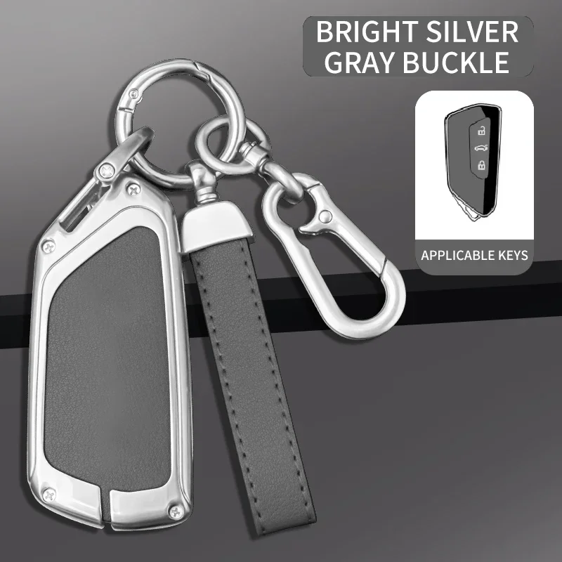 

Чехол для автомобильного ключа для VW Golf 8 MK8 ID.3 ID.4 для Skoda Octavia A8 Seat Cupra Formentor Leon MK4 Tarraco 2020 2021 аксессуары