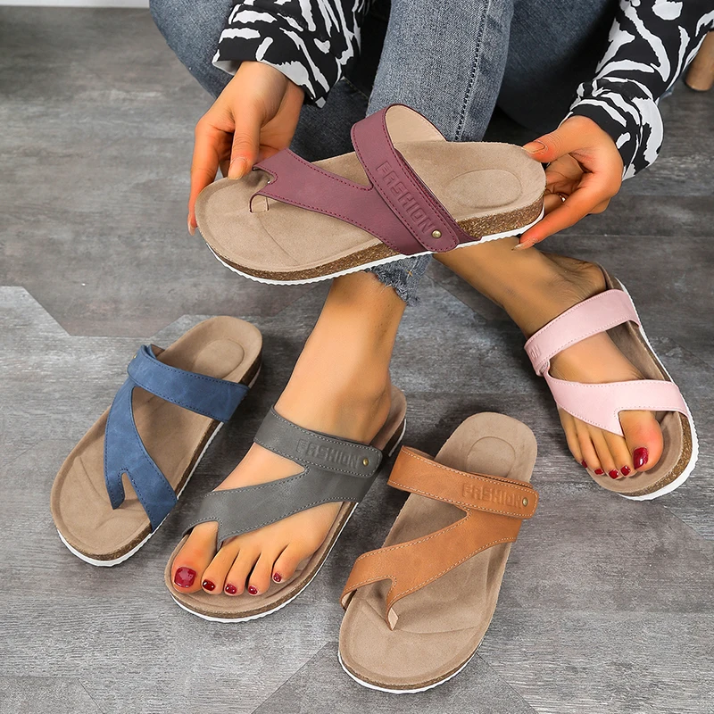Slippers Women Sandals Summer Flip Flops New 2022 Platform Casual Sabot Shoes Flat Clogs Home Floor Apartments Dormitory Beach