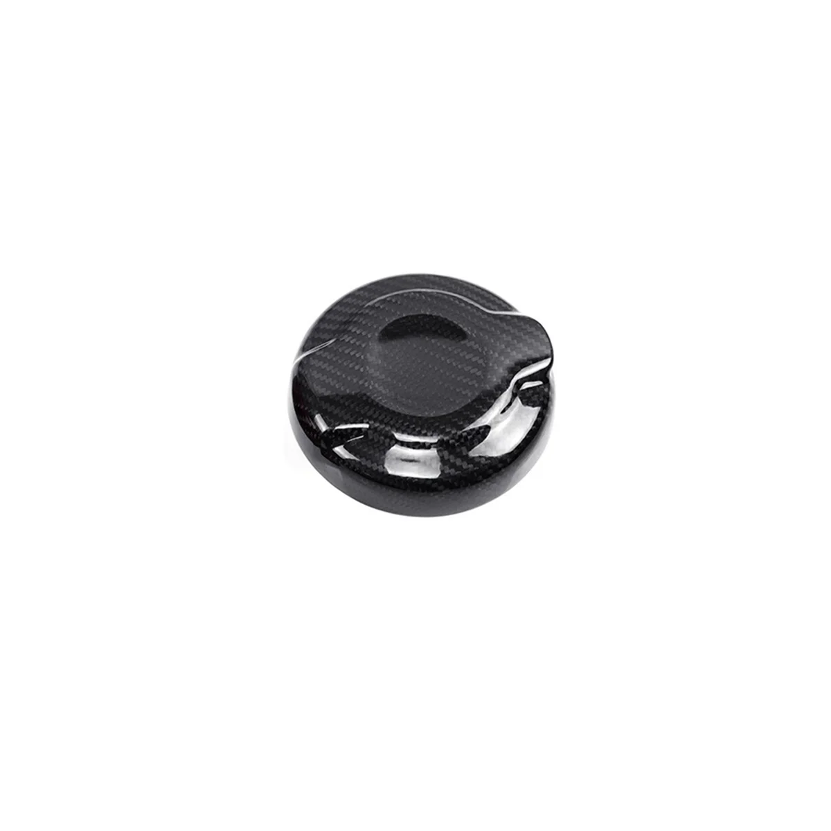 

Carbon Fiber Gas Tank Fuel Tank Cap Cover for Mini Cooper S JCW F55 F56 F57 Fuel Cap Accessories(Black)