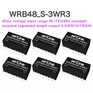 1pcs Free shipping Hi-Link NewDC-DC Power Module WRB4805S-3WR3 WRB4803/4809/4812/4 815/4824S-3WR3  Smart Home Isolate Power Supply