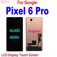 6 71original new lcd for google pixel 6 pro lcd display touch screen digitizer assembly for google pixel 6pro gluog g8vou lcd