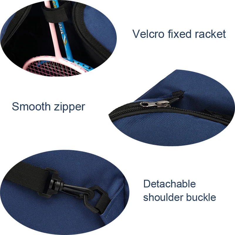 2022 YWYAT Badminton Bag for 2 Rackets Polyester Boys Girls Kids Sports Badminton Racquet Cover Children Shoulder Backpack