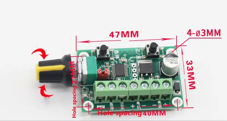 Контроллер скорости импульсной ширины бесщеточный регулятор двигателя