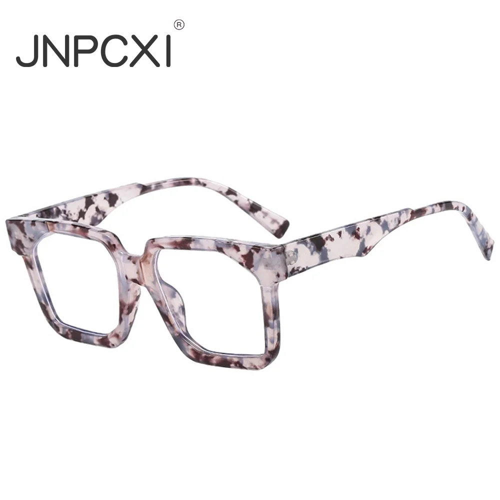 JNPCXI модные квадратные очки в оправе женские прозрачные антисиние винтажные