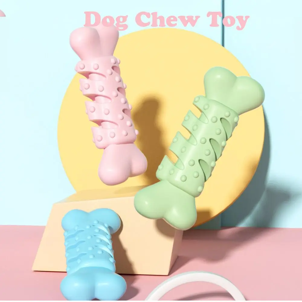 

Игрушки для жевания для собак, зубная щетка в форме кости для чистки зубов, забавные интерактивные игрушки для домашних животных, прочная иг...