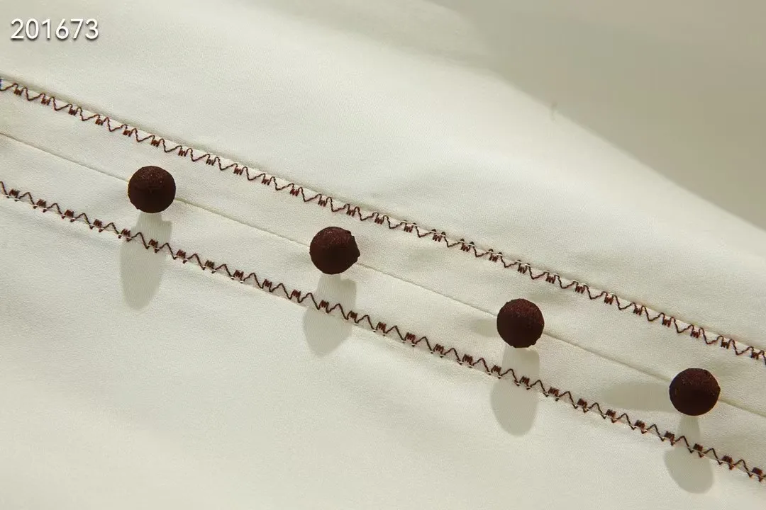 Qf0412 Модные женские блузки и рубашки 2024 Популярная женская одежда в европейском