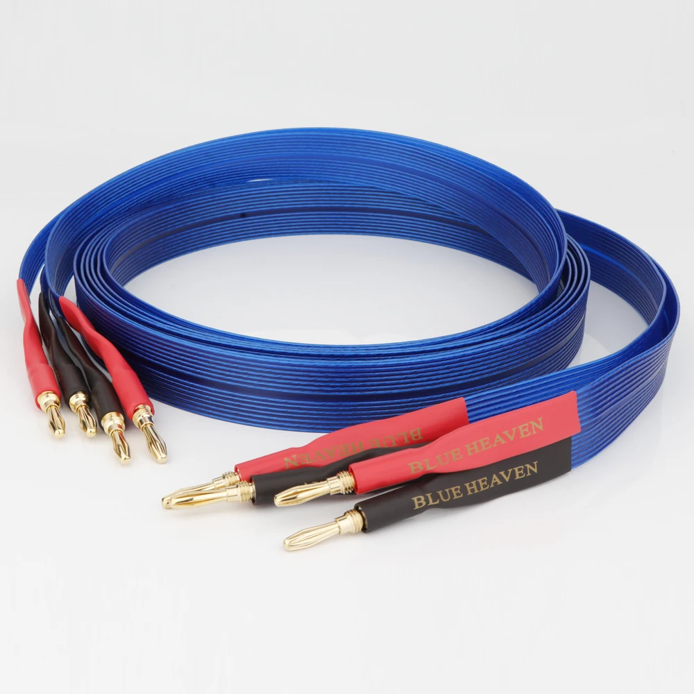 

Nordost Red Blue Dawn speaker cable Flatline loudspeaker cable Silver-plated 99.9999% OFC audiophile hifi audio cable amplifier