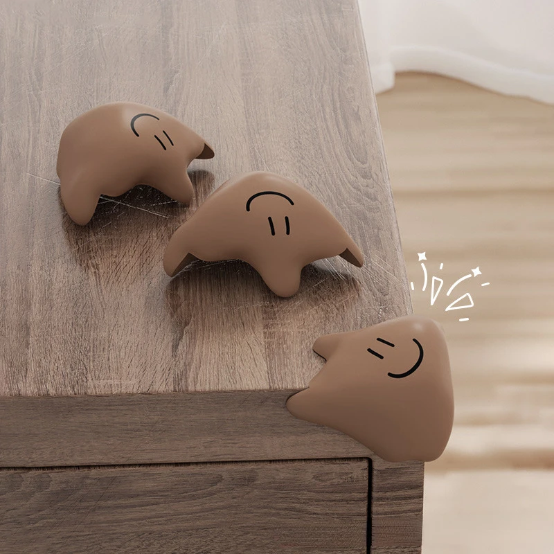 

Table Corner Protector Baby Table Corner Guard Bump Proof Furniture Corner Edge Protection Cover Cartoon Silicone Cornerite