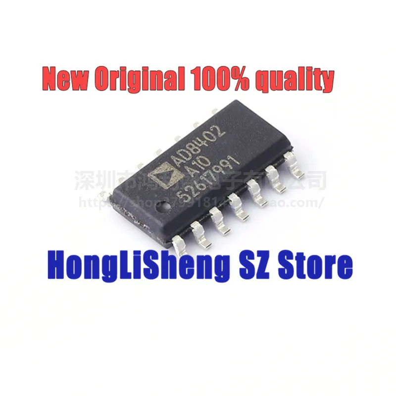 5 шт./партия, набор микросхем ad8402rr 10, AD8402A10, AD8402 SOP14, 100% новый и оригинальный цвет